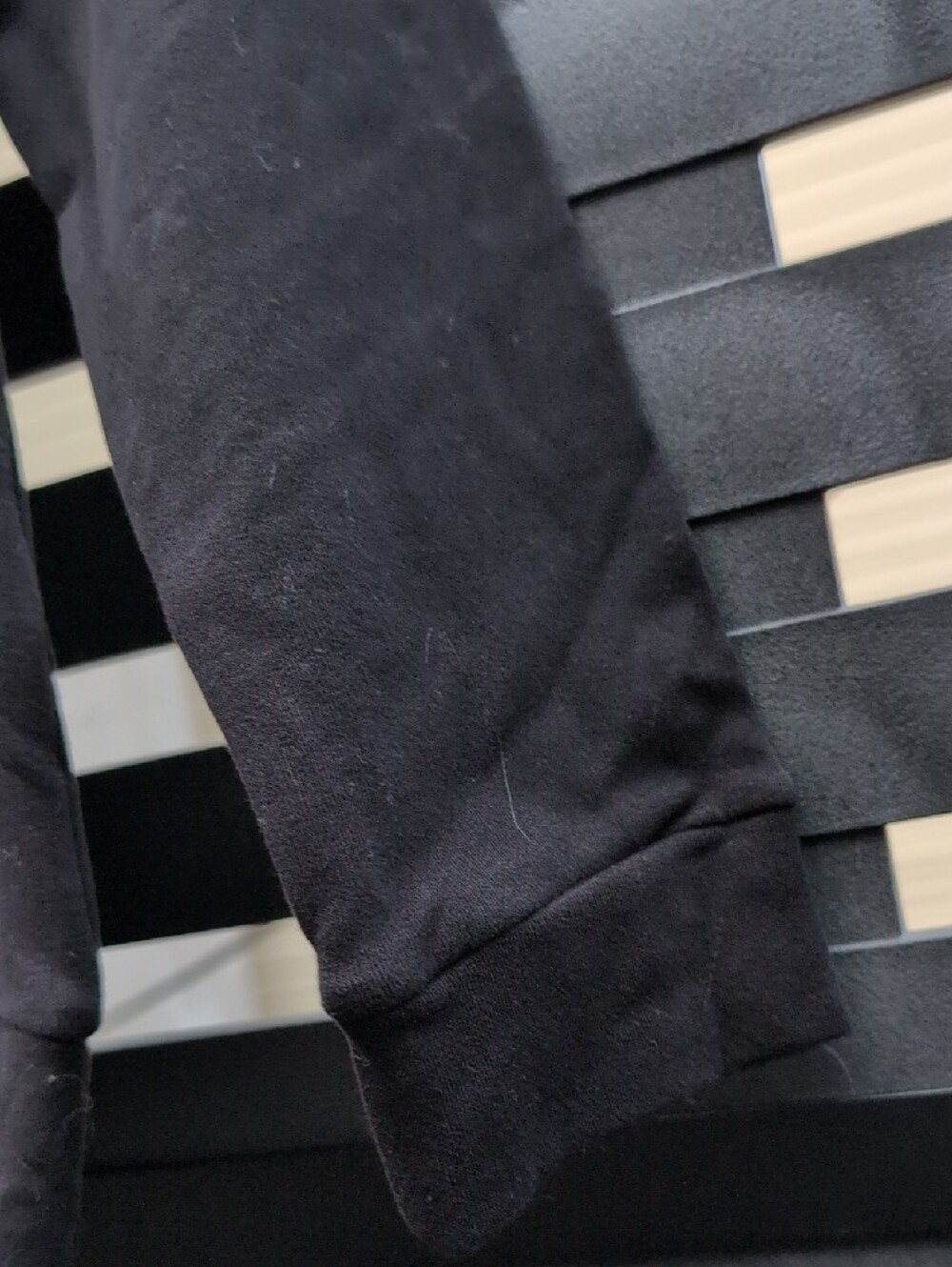 Kids Black 'Miss' Ruffle Sweatshirt - Picture 2 of 6